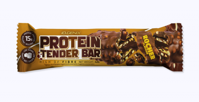 IOGENIX PROTEIN TENDER BAR 42G BOMBON ROCHER