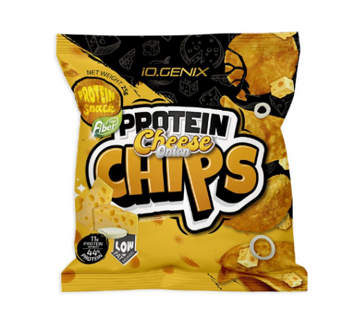 IOGENIX PROTEIN CHIPS QUESO Y CEBOLLA 25g