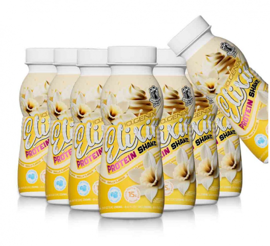 IOGENIX ELIXIR PROTEIN SHAKE VAINILLA 250ML 8 PACK