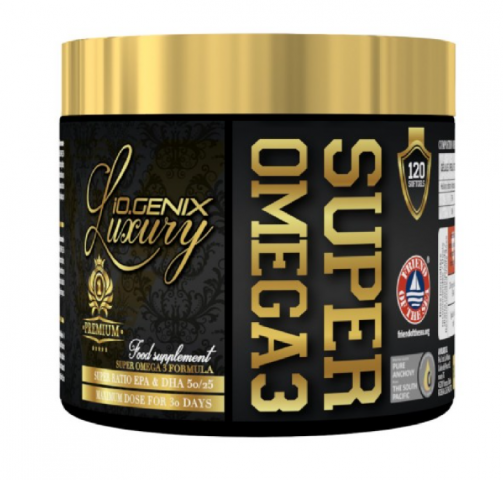 IOGENIX LUXURY SUPER OMEGA 3-120caps(50-25 EE)IFOS