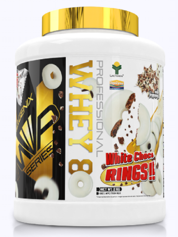 IOGENIX WHEY 80 2K WHITE CHOCO RINGS