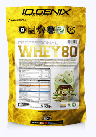 IOGENIX WHEY 80 500 GR PISTACHO