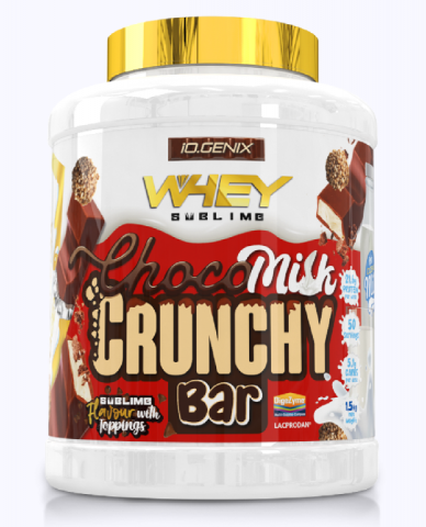 IOGENIX WHEY SUBLIME 1.5 KGS CHOCO MILK CRUNCHY 