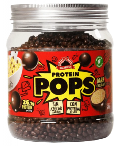 MAX PROTEIN PROTEIN POPS 500 G. DARK CHOCOLATE