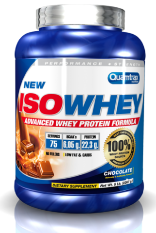 QUAMTRAX ISO WHEY 5 LB BANANA