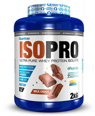 QUAMTRAX ISOPRO 2KGS MILK CHOCO