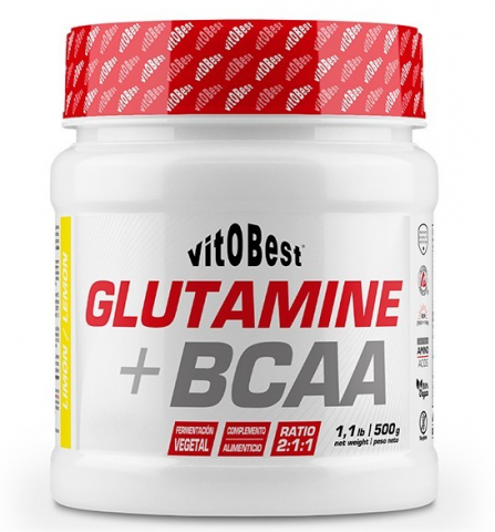 VIT.O.BEST GLUTAMINA + BCAA COMPLEX 500g COLA