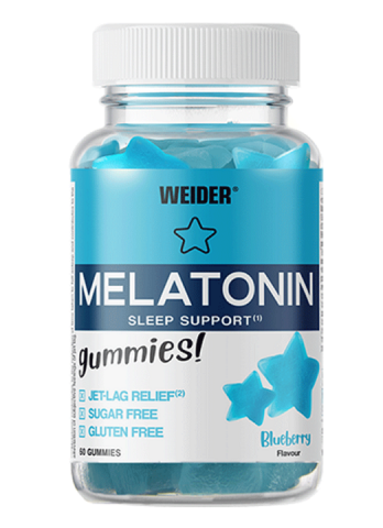 WEIDER MELATONIN 60 GUM ARANDANO