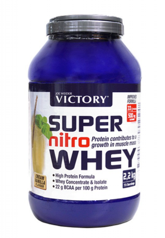 WEIDER SUPER NITRO WHEY 2.2 KGS VAINILLA